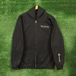 Fall Out Boy From Under the Cork Tree Rock Band Zip-Up Hoodie Size Medium